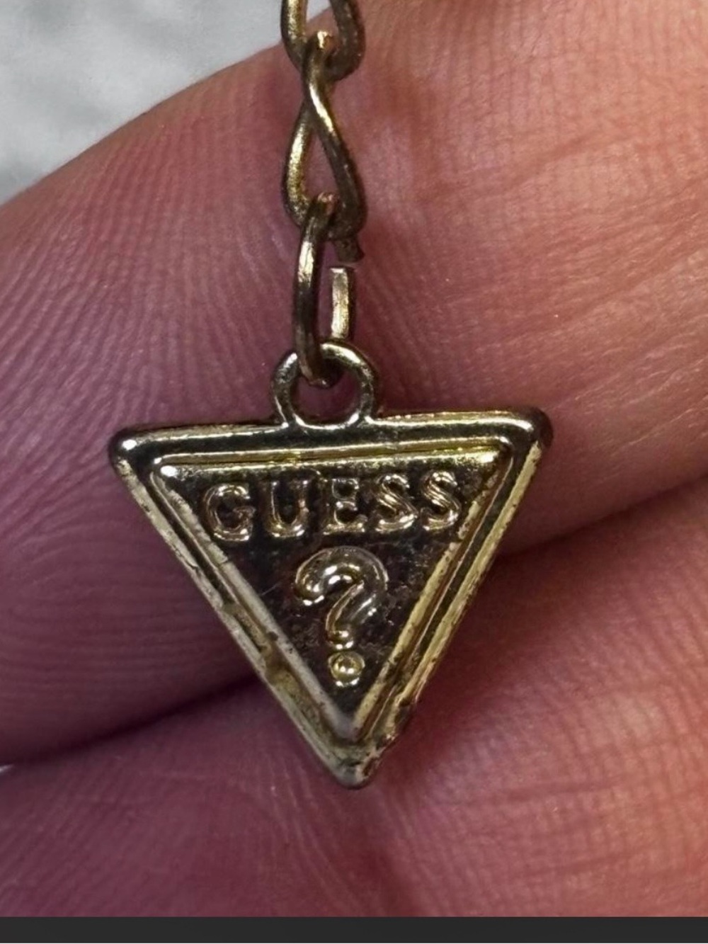 Guess Gold-Tone Multi-Row Rhinestone Bracelet - Picture 4 of 5